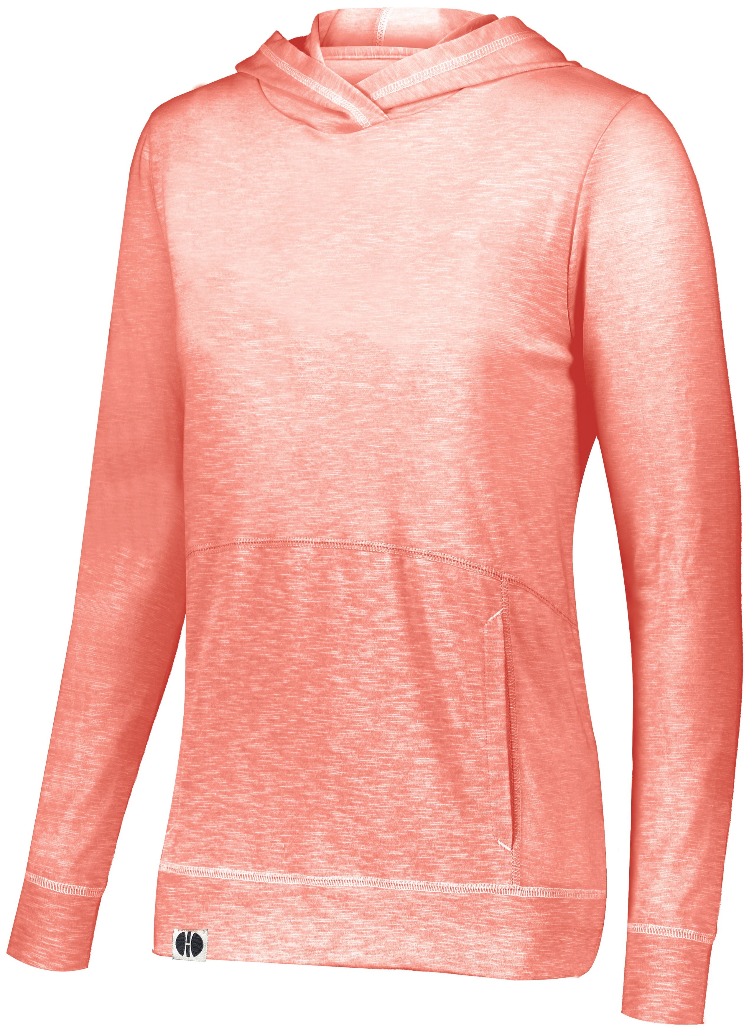 Holloway Ladies Journey Hoodie in Coral  -Part of the Ladies, Ladies-Hoodie, Hoodies, Holloway product lines at KanaleyCreations.com