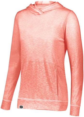 Holloway Ladies Journey Hoodie in Coral  -Part of the Ladies, Ladies-Hoodie, Hoodies, Holloway product lines at KanaleyCreations.com