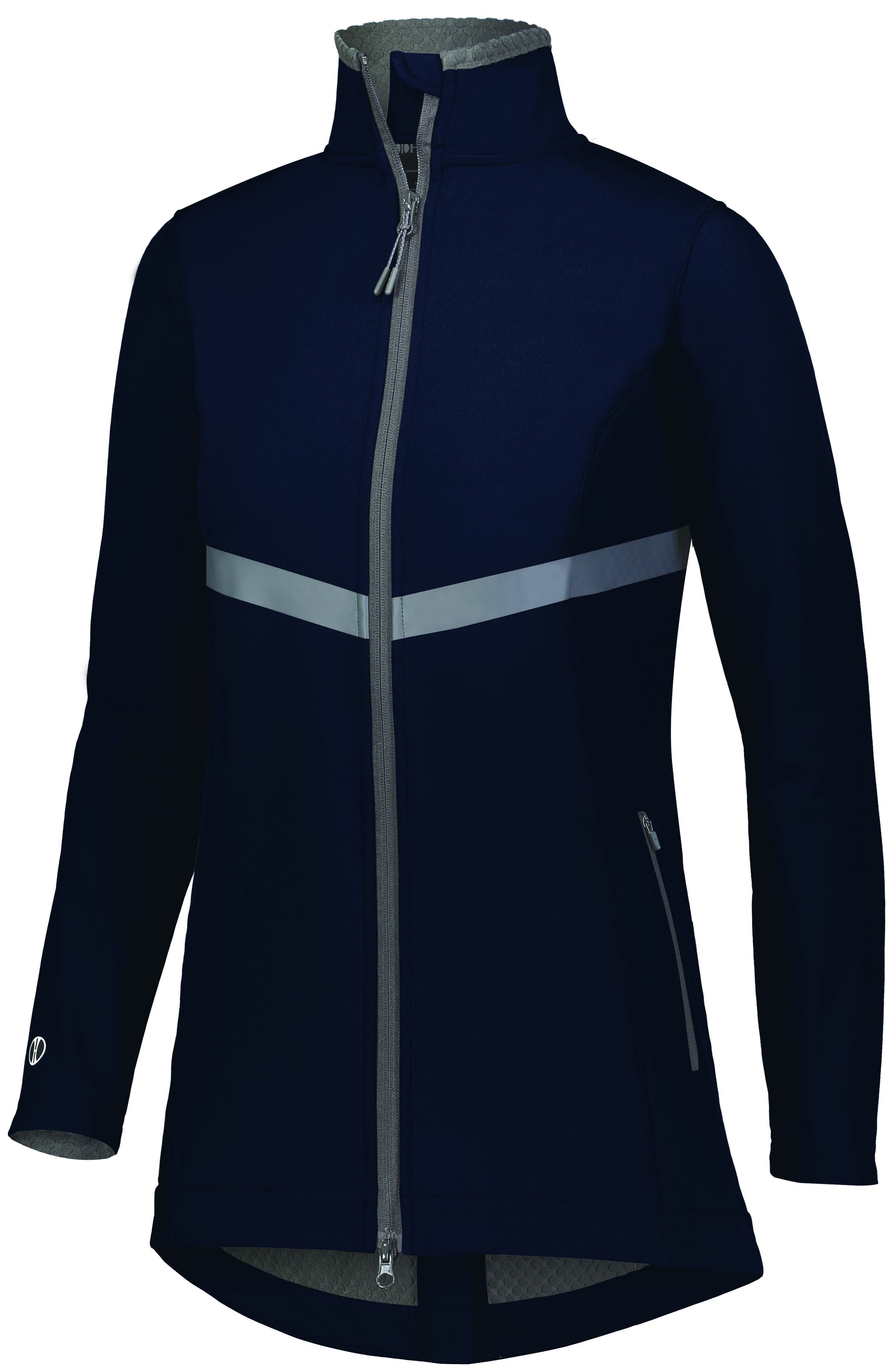 Holloway Ladies 3D Regulate Soft Shell Jacket in Navy  -Part of the Ladies, Ladies-Jacket, Holloway, Outerwear, 3D-Collection product lines at KanaleyCreations.com