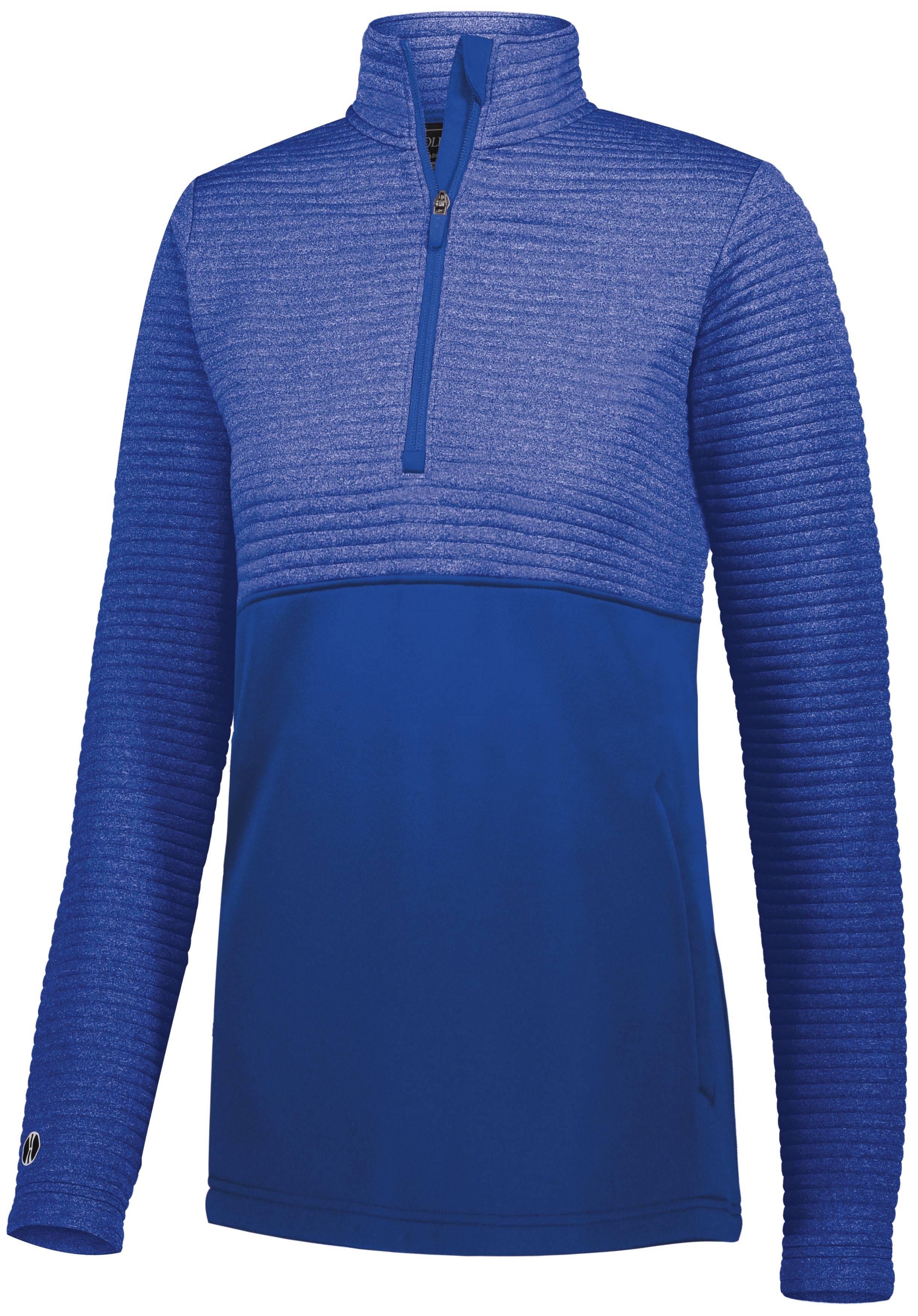 Holloway Ladies 3D Regulate Pullover in Royal Heather/Royal  -Part of the Ladies, Ladies-Pullover, Holloway, Outerwear, 3D-Collection product lines at KanaleyCreations.com