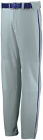 Russell Athletic Open Bottom Piped Pant in Baseball Grey/Royal  -Part of the Adult, Adult-Pants, Pants, Baseball, Russell-Athletic-Products, All-Sports, All-Sports-1 product lines at KanaleyCreations.com