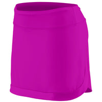 Augusta Sportswear Ladies Action Color Block Skort in Power Pink/Power Pink  -Part of the Ladies, Augusta-Products product lines at KanaleyCreations.com