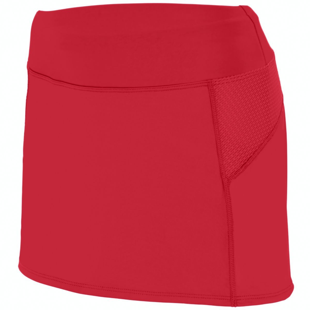 Augusta Sportswear Ladies Femfit Skort in Red/Graphite  -Part of the Ladies, Augusta-Products product lines at KanaleyCreations.com