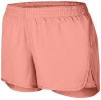 Augusta Sportswear Ladies Wayfarer Shorts in Coral  -Part of the Ladies, Ladies-Shorts, Augusta-Products product lines at KanaleyCreations.com