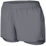 Augusta Sportswear Ladies Wayfarer Shorts in Graphite  -Part of the Ladies, Ladies-Shorts, Augusta-Products product lines at KanaleyCreations.com