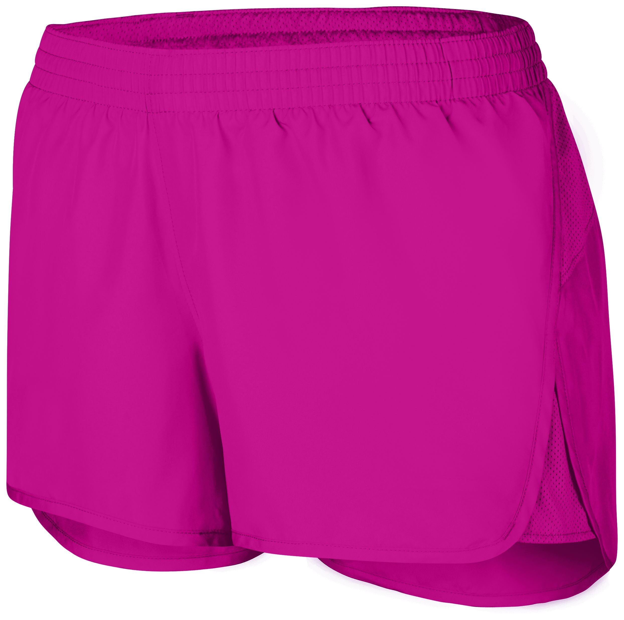 Augusta Sportswear Ladies Wayfarer Shorts in Power Pink  -Part of the Ladies, Ladies-Shorts, Augusta-Products product lines at KanaleyCreations.com
