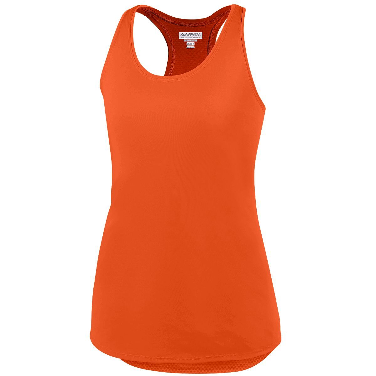 Augusta Sportswear Ladies Sojourner Tank in Orange  -Part of the Ladies, Ladies-Tank, Augusta-Products, Shirts product lines at KanaleyCreations.com