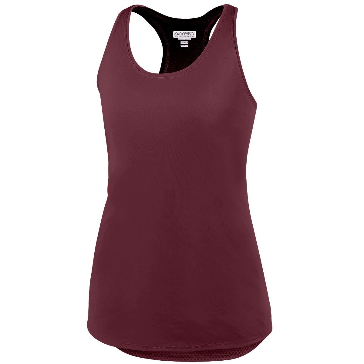 Augusta Sportswear Ladies Sojourner Tank in Maroon  -Part of the Ladies, Ladies-Tank, Augusta-Products, Shirts product lines at KanaleyCreations.com