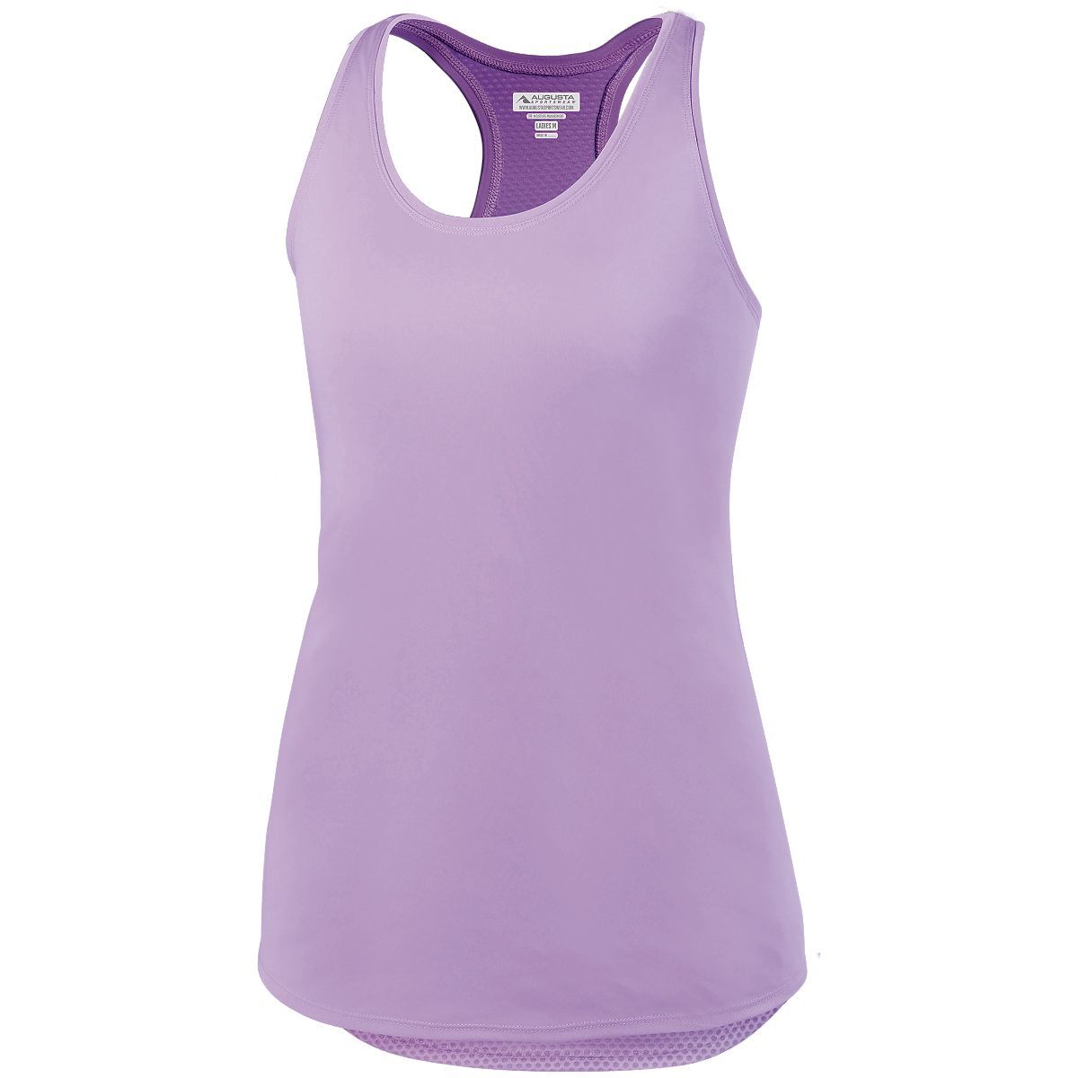 Augusta Sportswear Ladies Sojourner Tank in Light Lavender  -Part of the Ladies, Ladies-Tank, Augusta-Products, Shirts product lines at KanaleyCreations.com