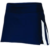 Augusta Sportswear Ladies Full Force Skort in Navy/White  -Part of the Ladies, Augusta-Products product lines at KanaleyCreations.com