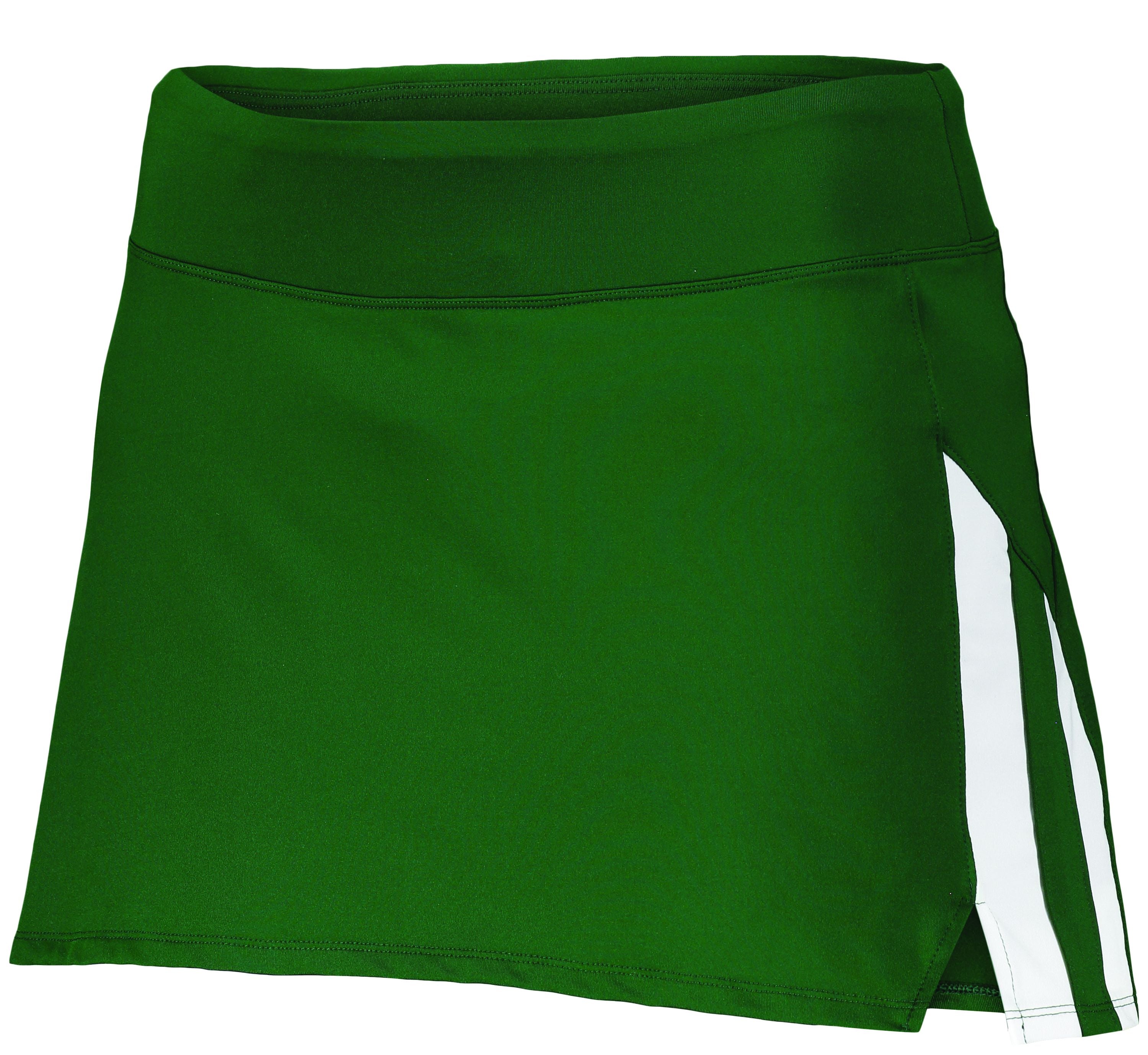 Augusta Sportswear Ladies Full Force Skort in Dark Green/White  -Part of the Ladies, Augusta-Products product lines at KanaleyCreations.com