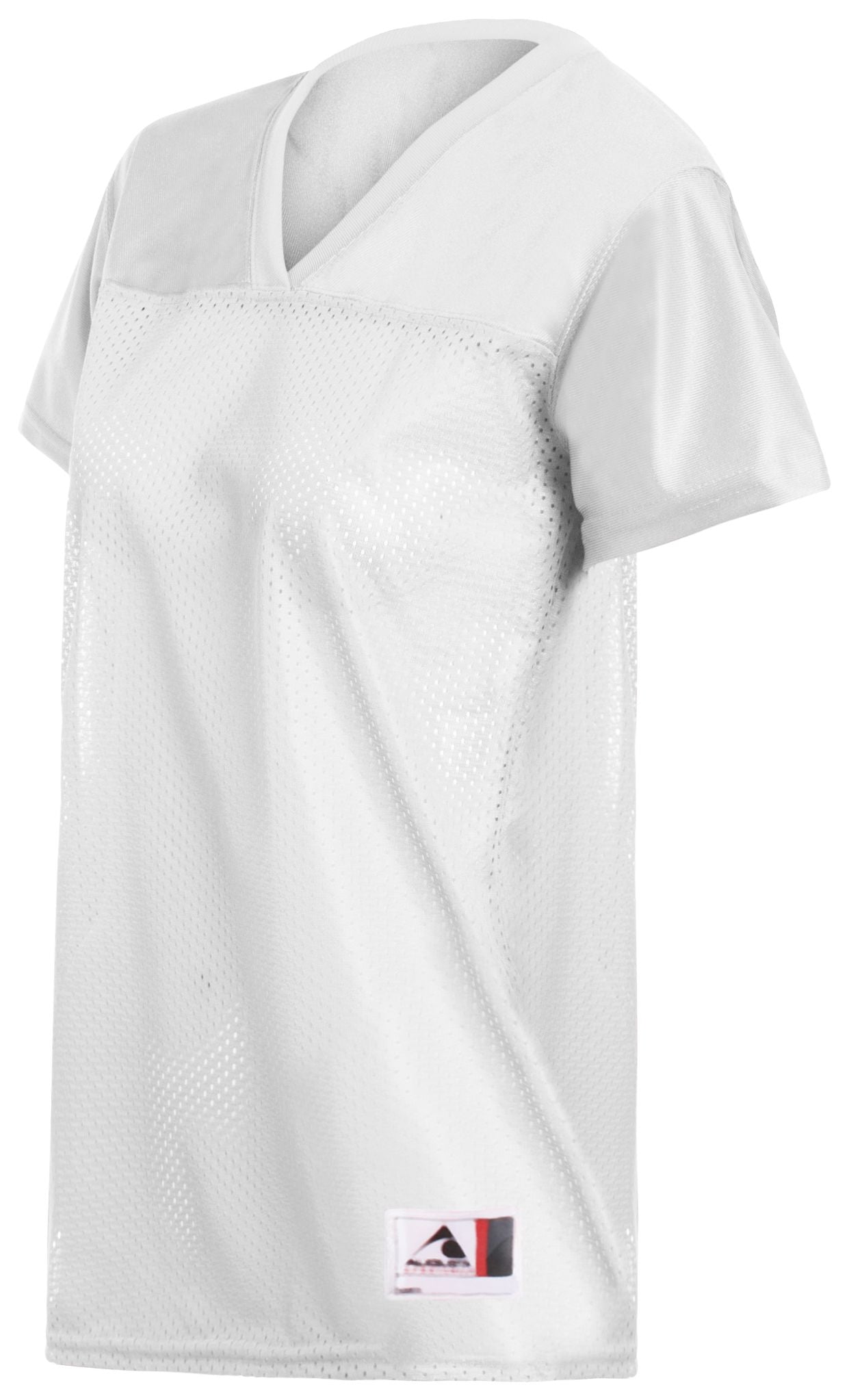 Augusta Sportswear Ladies Replica Football Tee in White  -Part of the Ladies, Ladies-Jersey, Augusta-Products, Football, Shirts, All-Sports, All-Sports-1 product lines at KanaleyCreations.com