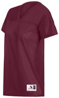 Augusta Sportswear Ladies Replica Football Tee in Maroon  -Part of the Ladies, Ladies-Jersey, Augusta-Products, Football, Shirts, All-Sports, All-Sports-1 product lines at KanaleyCreations.com