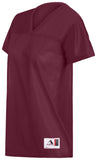 Augusta Sportswear Ladies Replica Football Tee in Maroon  -Part of the Ladies, Ladies-Jersey, Augusta-Products, Football, Shirts, All-Sports, All-Sports-1 product lines at KanaleyCreations.com