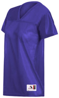 Augusta Sportswear Girls Replica Football Tee in Purple  -Part of the Girls, Augusta-Products, Football, Girls-Jersey, Shirts, All-Sports, All-Sports-1 product lines at KanaleyCreations.com