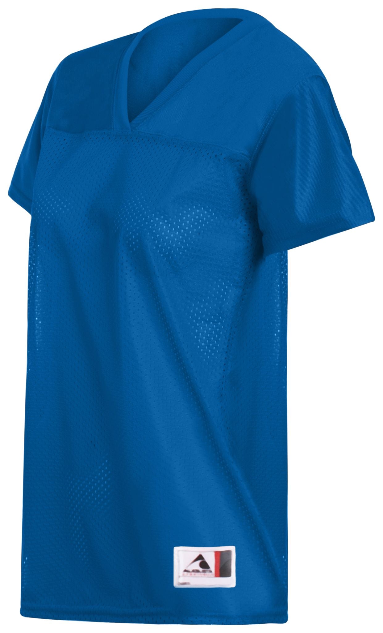Augusta Sportswear Ladies Replica Football Tee in Royal  -Part of the Ladies, Ladies-Jersey, Augusta-Products, Football, Shirts, All-Sports, All-Sports-1 product lines at KanaleyCreations.com