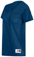 Augusta Sportswear Ladies Replica Football Tee in Navy  -Part of the Ladies, Ladies-Jersey, Augusta-Products, Football, Shirts, All-Sports, All-Sports-1 product lines at KanaleyCreations.com