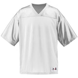 Augusta Sportswear Stadium Replica Jersey in White  -Part of the Adult, Adult-Jersey, Augusta-Products, Football, Shirts, All-Sports, All-Sports-1 product lines at KanaleyCreations.com