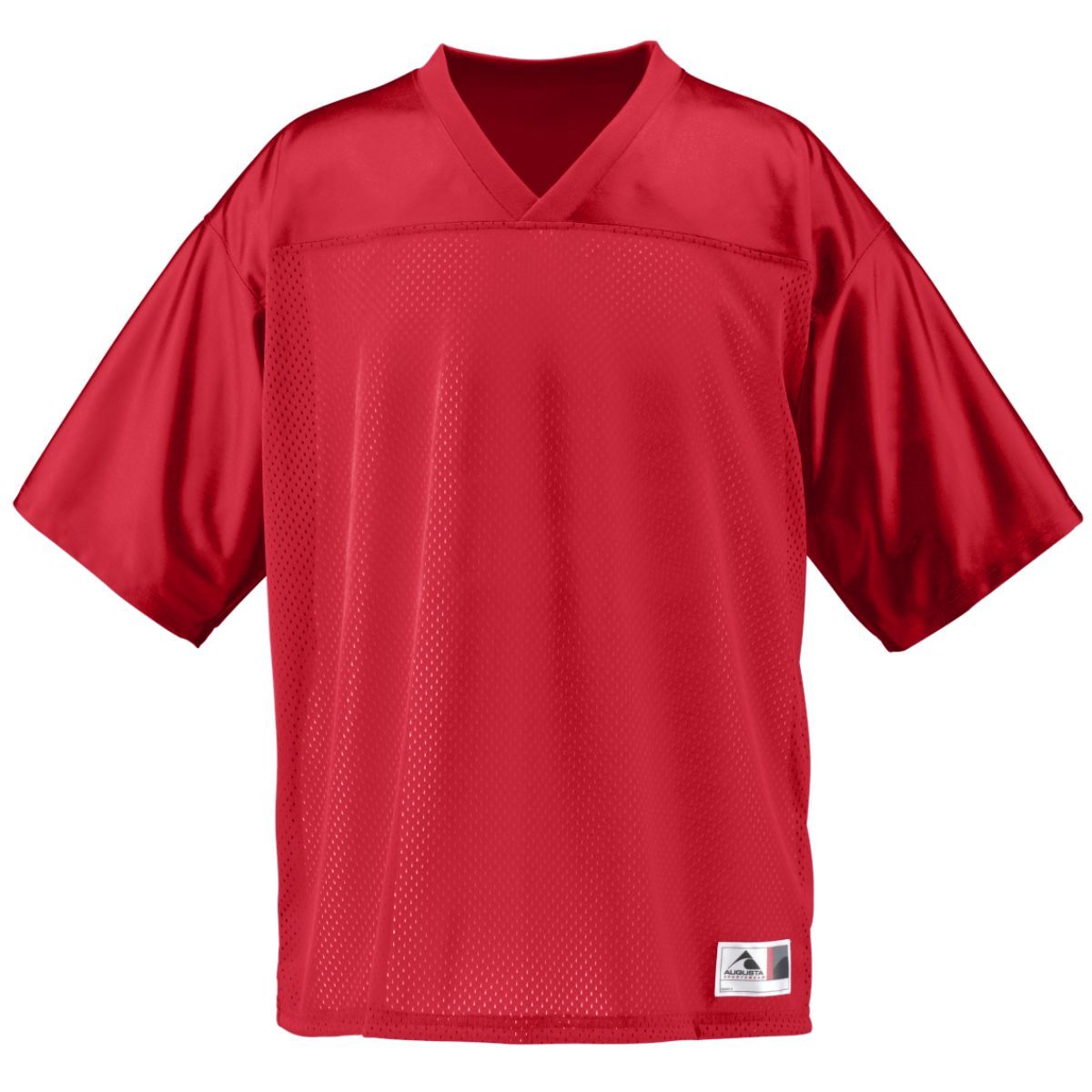 Augusta Sportswear Youth Stadium Replica Jersey in Red  -Part of the Youth, Youth-Jersey, Augusta-Products, Football, Shirts, All-Sports, All-Sports-1 product lines at KanaleyCreations.com