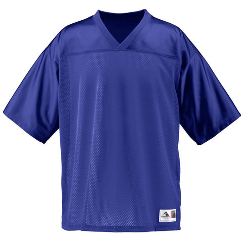 Augusta Sportswear Youth Stadium Replica Jersey in Purple  -Part of the Youth, Youth-Jersey, Augusta-Products, Football, Shirts, All-Sports, All-Sports-1 product lines at KanaleyCreations.com