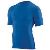 Augusta Sportswear Hyperform Compression Short Sleeve Tee in Royal  -Part of the Adult, Adult-Tee-Shirt, T-Shirts, Augusta-Products, Shirts product lines at KanaleyCreations.com