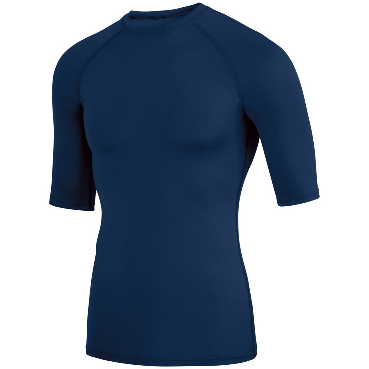 Augusta Sportswear Hyperform Compression Half Sleeve Tee in Navy  -Part of the Adult, Adult-Tee-Shirt, T-Shirts, Augusta-Products, Shirts product lines at KanaleyCreations.com