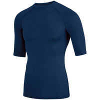 Augusta Sportswear Youth Hyperform Compression Half Sleeve Tee in Navy  -Part of the Youth, Youth-Tee-Shirt, T-Shirts, Augusta-Products, Shirts product lines at KanaleyCreations.com