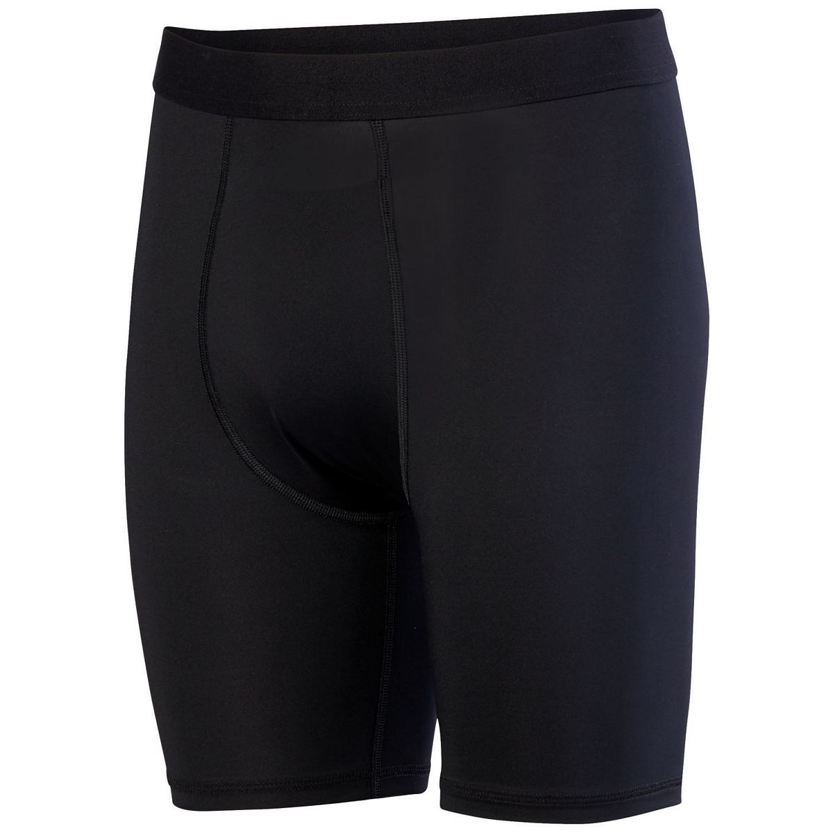 Augusta Sportswear Hyperform Compression Shorts in Black  -Part of the Adult, Adult-Shorts, Augusta-Products product lines at KanaleyCreations.com