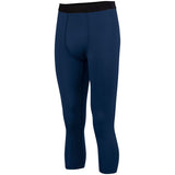 Augusta Sportswear Hyperform Compression Calf-Length Tight in Navy  -Part of the Adult, Augusta-Products product lines at KanaleyCreations.com