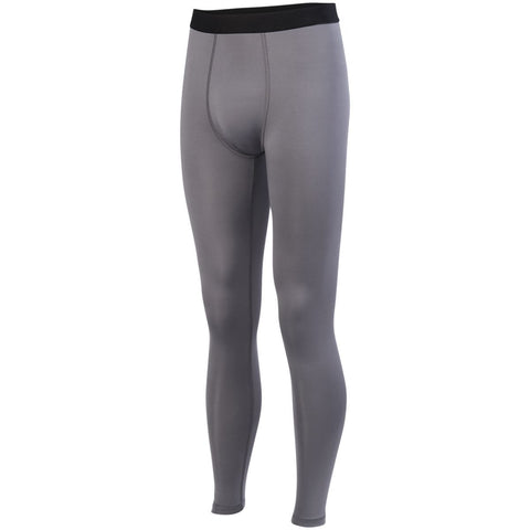 Augusta Sportswear Hyperform Compression Tight in Graphite  -Part of the Adult, Augusta-Products product lines at KanaleyCreations.com
