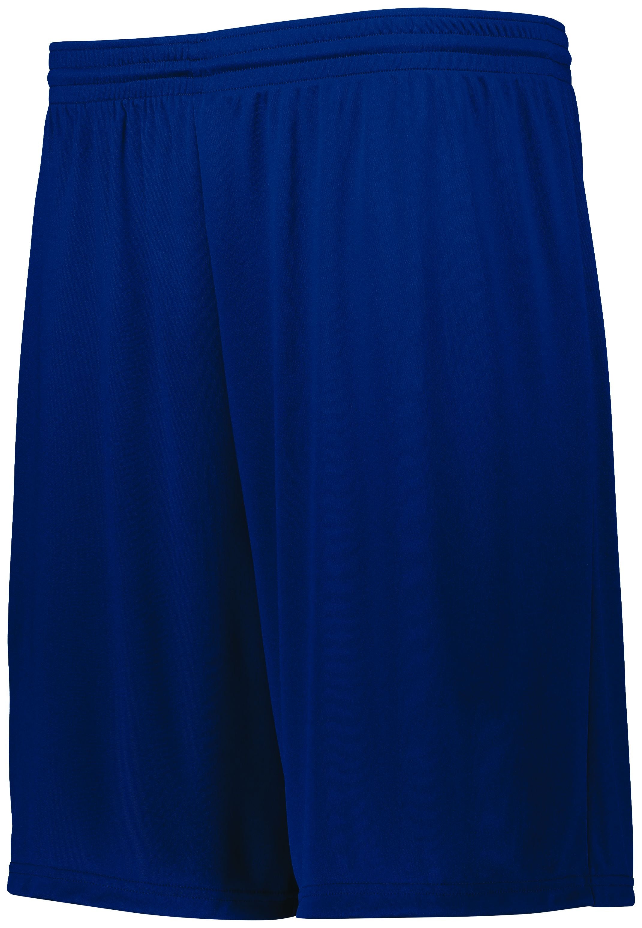 Augusta Sportswear Attain Wicking Shorts in Navy  -Part of the Adult, Adult-Shorts, Augusta-Products product lines at KanaleyCreations.com