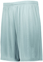 Augusta Sportswear Attain Wicking Shorts in Silver  -Part of the Adult, Adult-Shorts, Augusta-Products product lines at KanaleyCreations.com