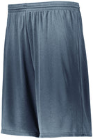 Augusta Sportswear Longer Length Attain Wicking Shorts in Graphite  -Part of the Adult, Adult-Shorts, Augusta-Products product lines at KanaleyCreations.com