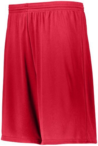 Augusta Sportswear Youth Longer Length Attain Wicking Shorts in Red  -Part of the Youth, Youth-Shorts, Augusta-Products product lines at KanaleyCreations.com