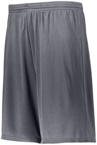 Augusta Sportswear Youth Longer Length Attain Wicking Shorts in Graphite  -Part of the Youth, Youth-Shorts, Augusta-Products product lines at KanaleyCreations.com