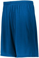 Augusta Sportswear Youth Longer Length Attain Wicking Shorts in Royal  -Part of the Youth, Youth-Shorts, Augusta-Products product lines at KanaleyCreations.com