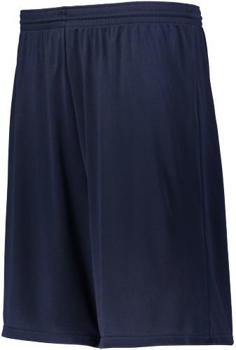 Augusta Sportswear Youth Longer Length Attain Wicking Shorts in Navy  -Part of the Youth, Youth-Shorts, Augusta-Products product lines at KanaleyCreations.com