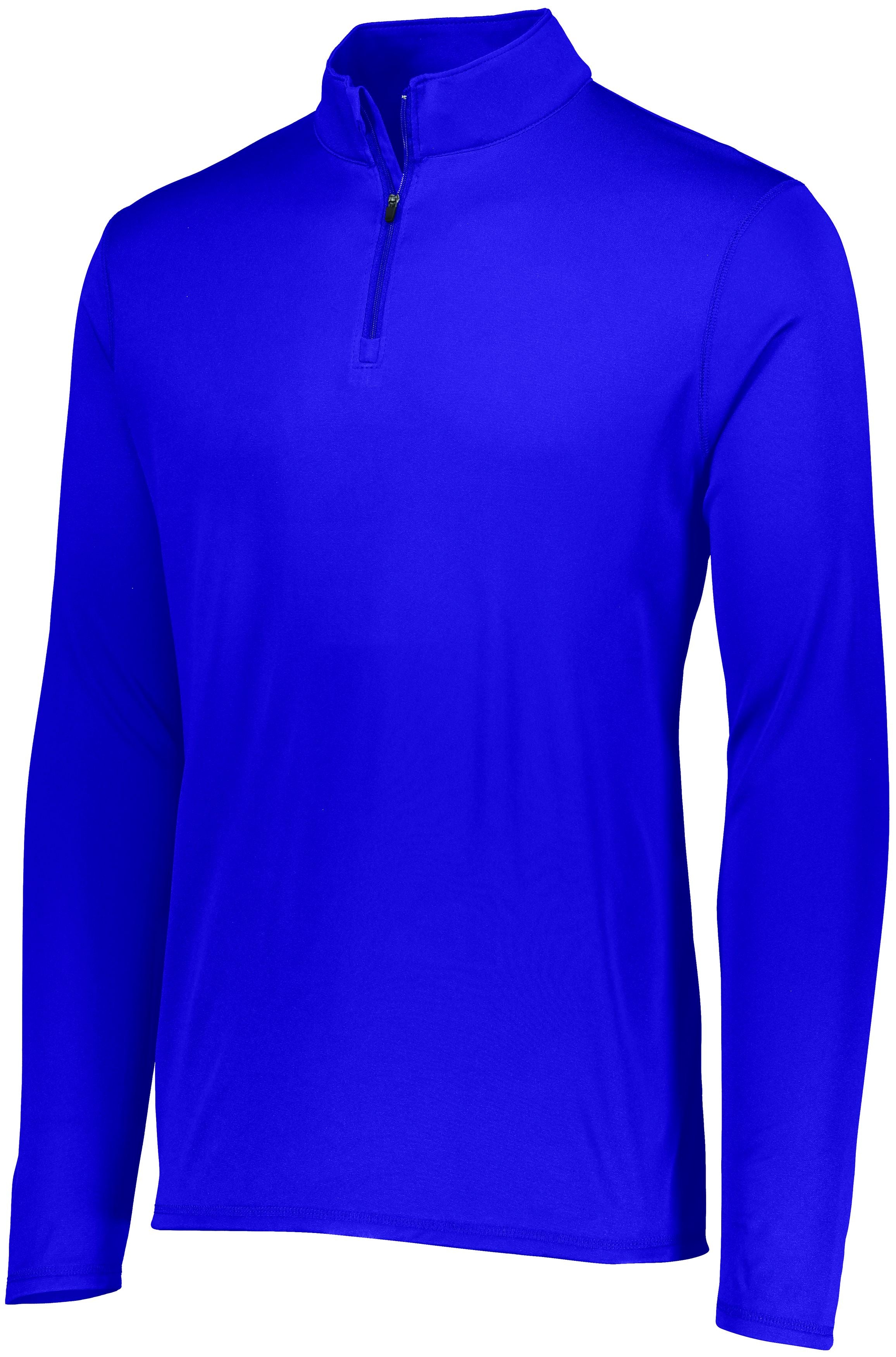 Augusta Sportswear Attain Wicking 1/4 Zip Pullover in Purple  -Part of the Adult, Adult-Pullover, Augusta-Products, Outerwear product lines at KanaleyCreations.com