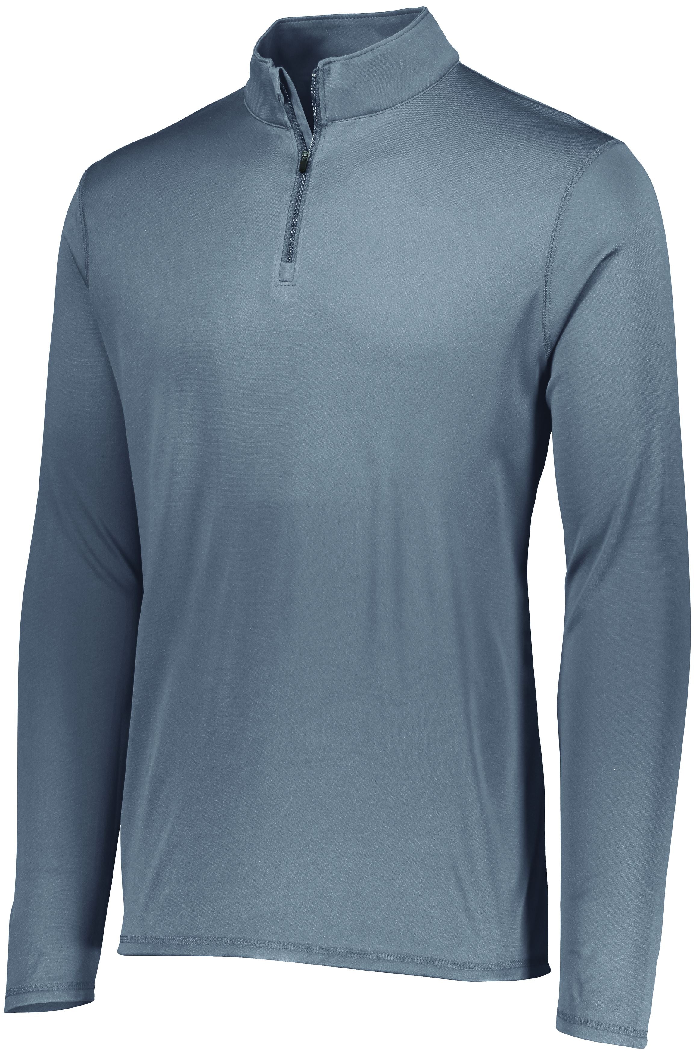 Augusta Sportswear Attain Wicking 1/4 Zip Pullover in Graphite  -Part of the Adult, Adult-Pullover, Augusta-Products, Outerwear product lines at KanaleyCreations.com
