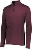 Augusta Sportswear Youth Attain Wicking 1/4 Zip Pullover in Maroon  -Part of the Youth, Youth-Pullover, Augusta-Products, Outerwear product lines at KanaleyCreations.com