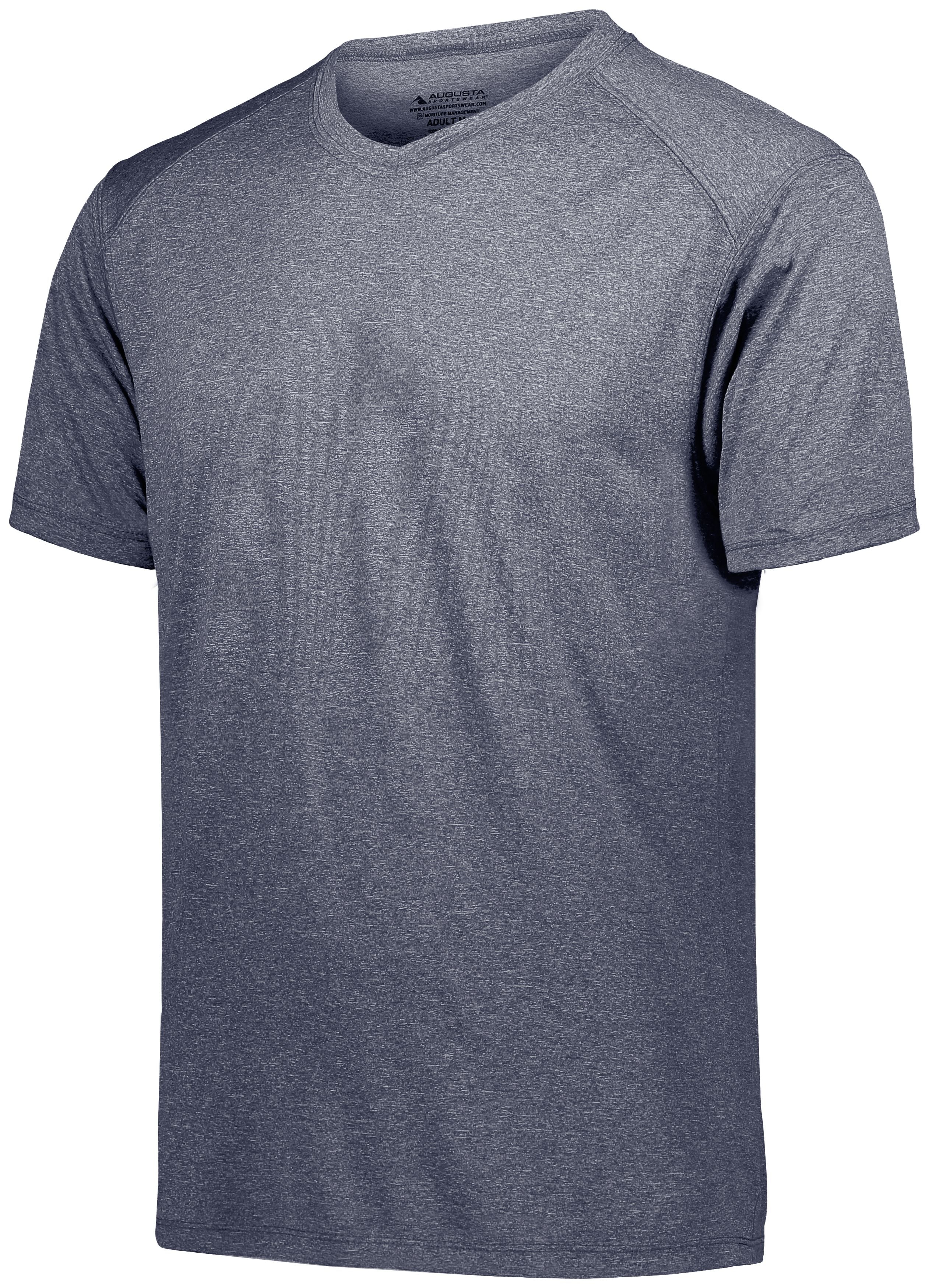 Augusta Sportswear Youth Kinergy Training Tee in Graphite Heather  -Part of the Youth, Youth-Tee-Shirt, T-Shirts, Augusta-Products, Shirts product lines at KanaleyCreations.com