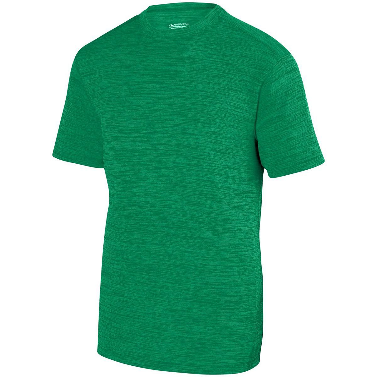 Augusta Sportswear Shadow Tonal Heather Training Tee in Kelly  -Part of the Adult, Adult-Tee-Shirt, T-Shirts, Augusta-Products, Shirts, Tonal-Fleece-Collection product lines at KanaleyCreations.com