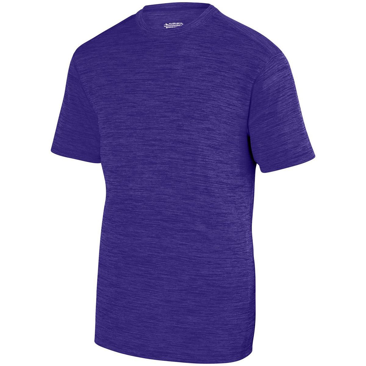 Augusta Sportswear Shadow Tonal Heather Training Tee in Purple  -Part of the Adult, Adult-Tee-Shirt, T-Shirts, Augusta-Products, Shirts, Tonal-Fleece-Collection product lines at KanaleyCreations.com