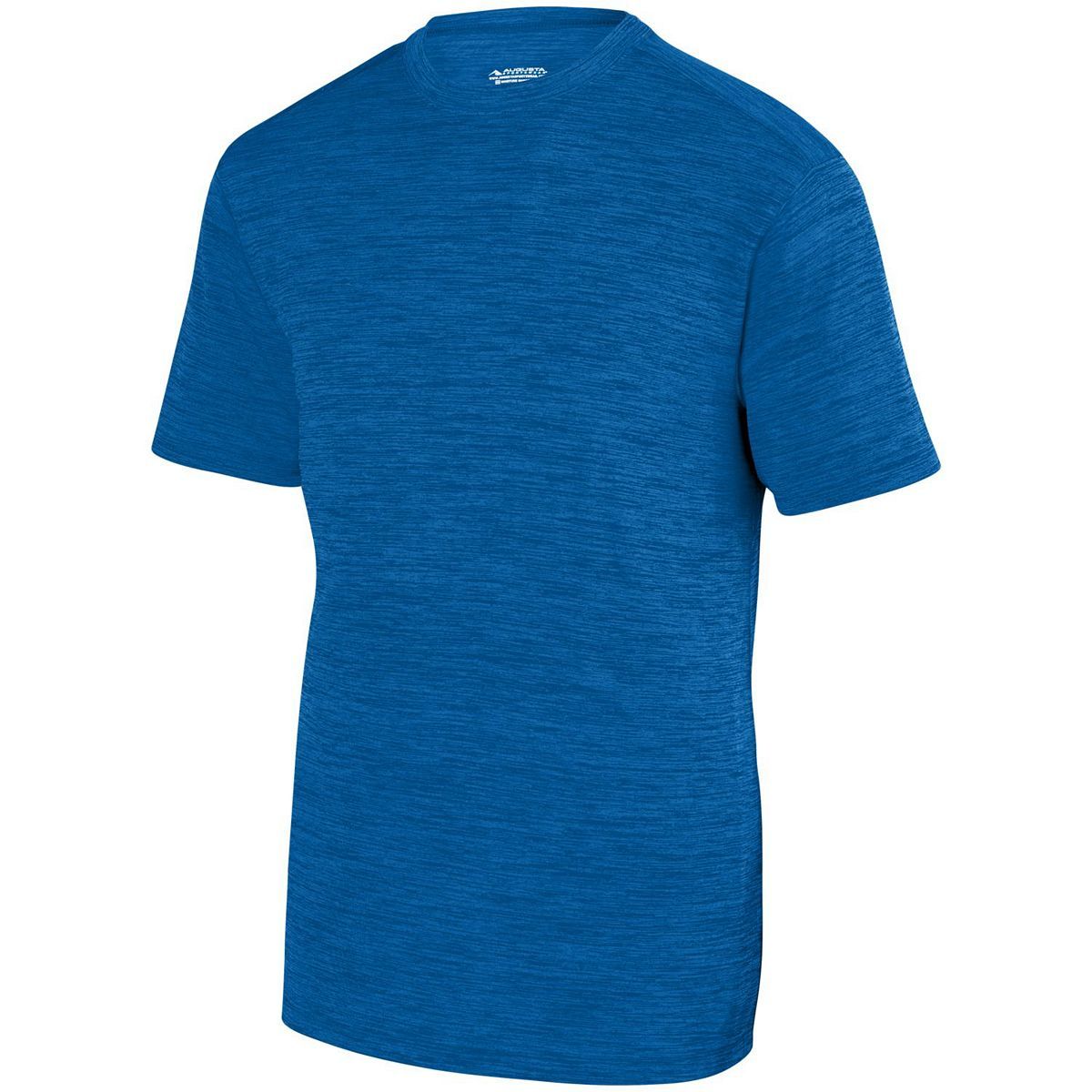 Augusta Sportswear Shadow Tonal Heather Training Tee in Royal  -Part of the Adult, Adult-Tee-Shirt, T-Shirts, Augusta-Products, Shirts, Tonal-Fleece-Collection product lines at KanaleyCreations.com