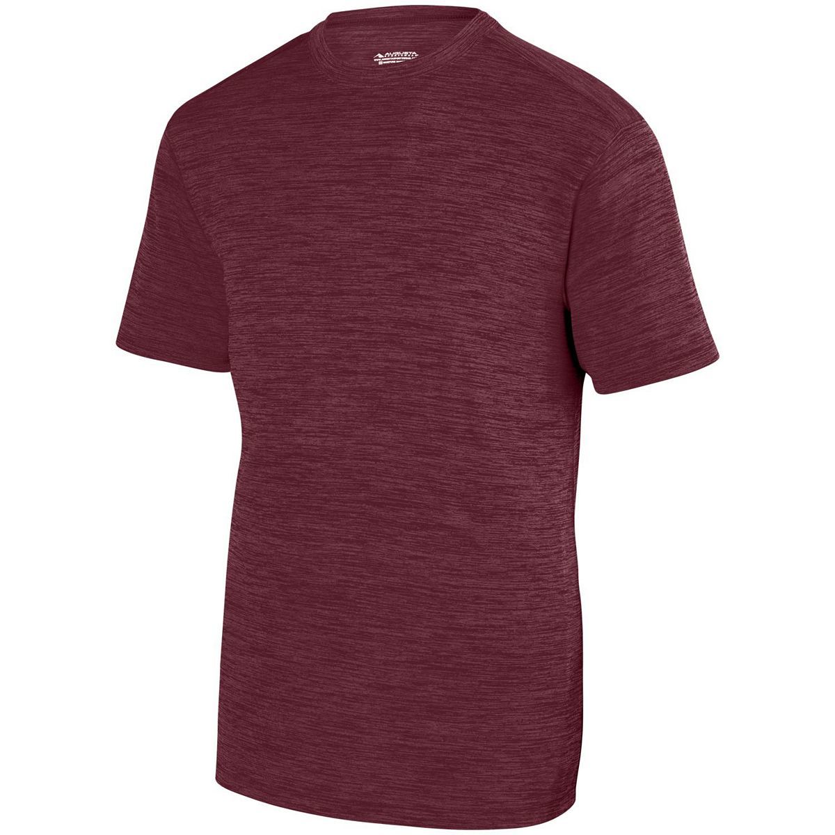 Augusta Sportswear Youth Shadow Tonal Heather Training Tee in Maroon  -Part of the Youth, Youth-Tee-Shirt, T-Shirts, Augusta-Products, Shirts, Tonal-Fleece-Collection product lines at KanaleyCreations.com