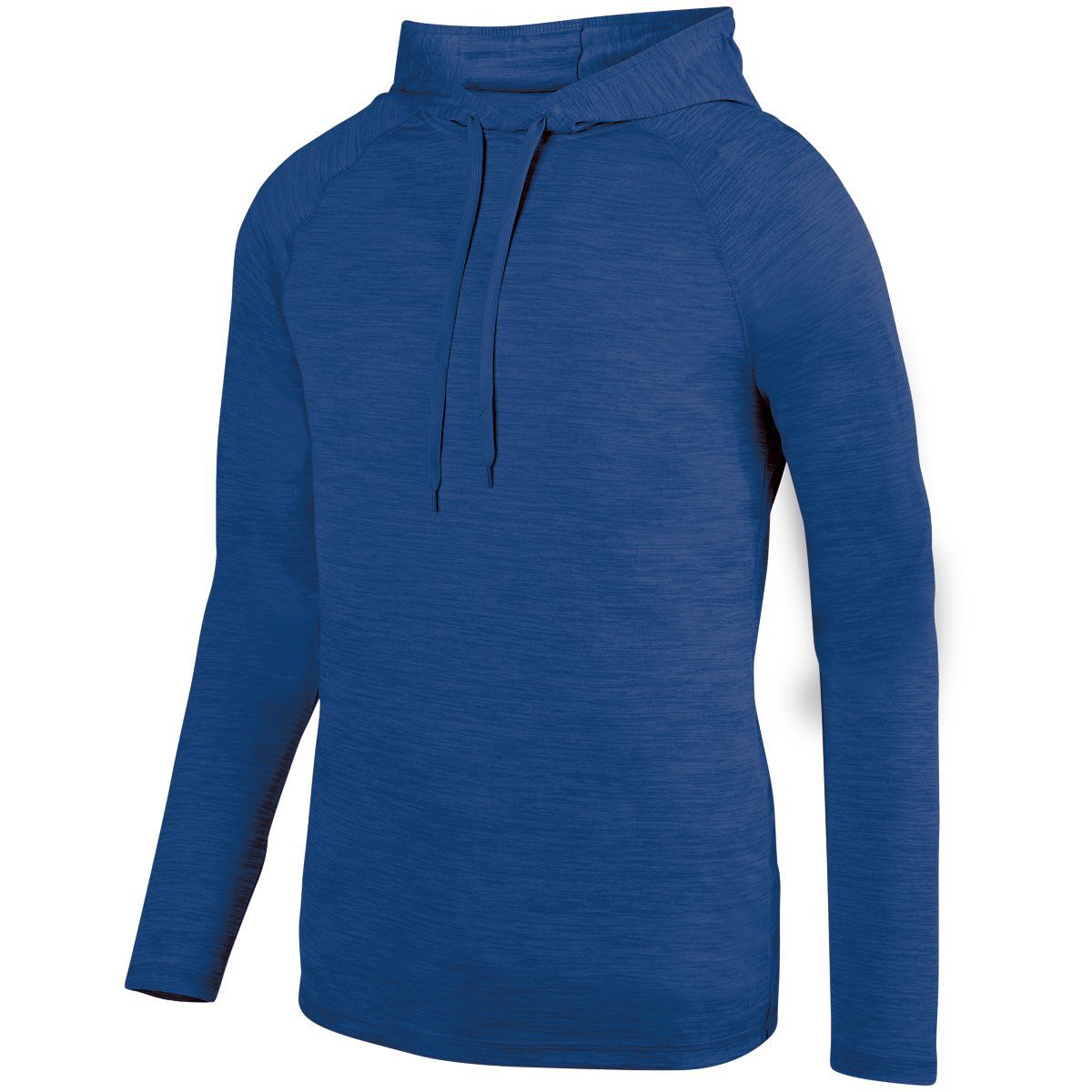 Augusta Sportswear Shadow Tonal Heather Hoodie in Royal  -Part of the Adult, Augusta-Products, Shirts, Tonal-Fleece-Collection product lines at KanaleyCreations.com