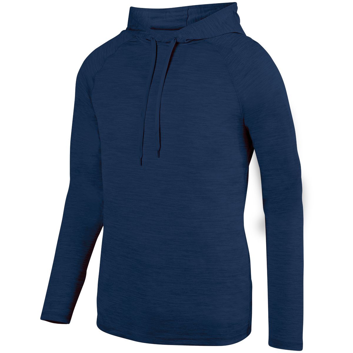 Augusta Sportswear Shadow Tonal Heather Hoodie in Navy  -Part of the Adult, Augusta-Products, Shirts, Tonal-Fleece-Collection product lines at KanaleyCreations.com
