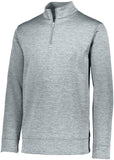 Augusta Sportswear Stoked Tonal Heather Pullover in Silver  -Part of the Adult, Adult-Pullover, Augusta-Products, Outerwear, Tonal-Fleece-Collection product lines at KanaleyCreations.com