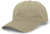 Pacific Headwear Pigment Dyed Hook-and-loop Adjustable Cap