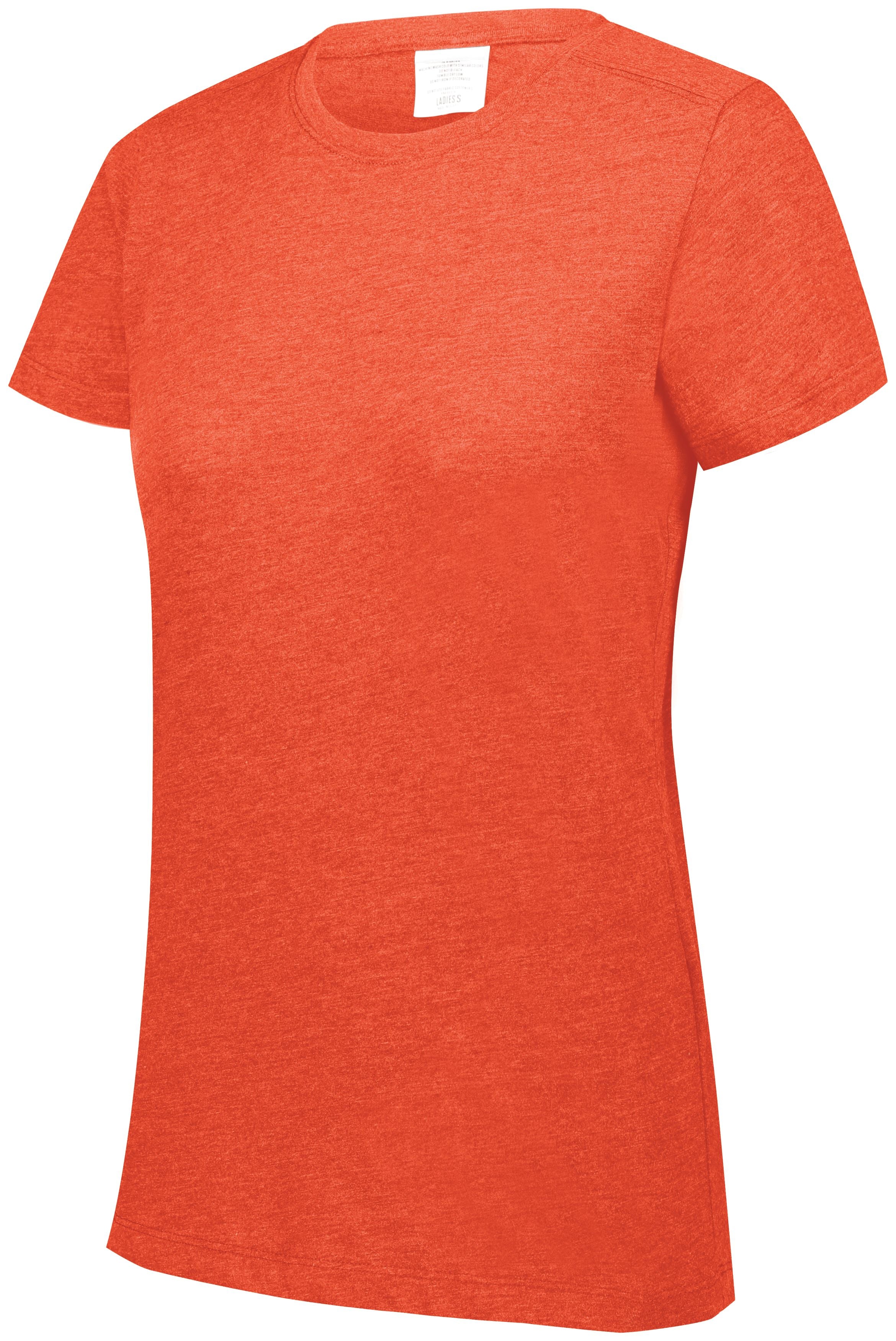 Augusta Sportswear Ladies Tri-Blend T-Shirt in Orange Heather  -Part of the Ladies, Ladies-Tee-Shirt, T-Shirts, Augusta-Products, Shirts product lines at KanaleyCreations.com